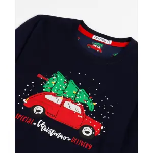 Langærmet pyjamas til børn Admas Xmas Tree image-2