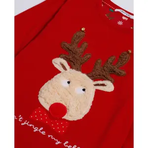 Langærmet pyjamas til børn Admas Don´t Jingle My Bells image-2