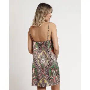 Nuisette à bretelles en cachemire brillant femme Admas Garden image-2