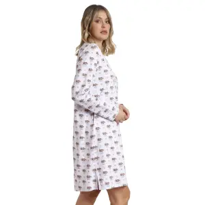 Γυναικεία νυχτικά με μακρύ μανίκι Admas All You Need Is Sleep image-1