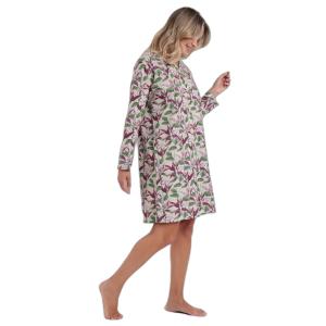 Long-sleeved nightdress for women Admas Garden Flowers In The Attic image-0