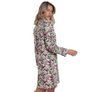 Long-sleeved nightdress for women Admas Garden Flowers In The Attic image-1