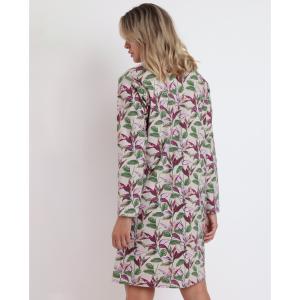 Long-sleeved nightdress for women Admas Garden Flowers In The Attic image-2
