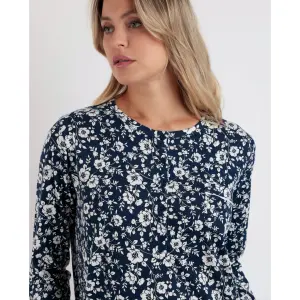 Zimowa koszulka nocna damska z długimi rękawami Admas Garden Romantic image-3