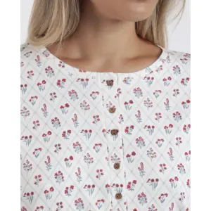 Long-sleeved nightdress for women Admas Garden Essence Of Life image-3