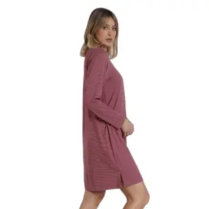 Camisola de mangas longas para mulher Admas Stay At Home Soft Stripes image-2