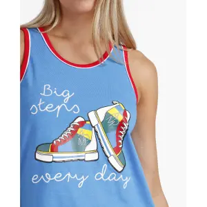 Pijama sem mangas mulher Admas Big Steps image-3