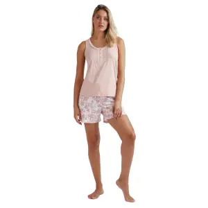 Pijama sem mangas mulher Admas Classic Spring Flowers image-0