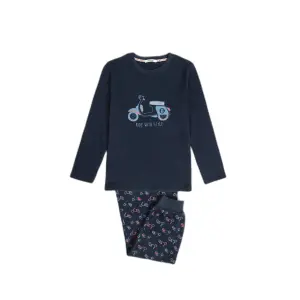 Children's long sleeve pyjamas Admas Vespa Style image-0