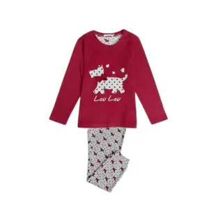 Girls' long-sleeve pyjamas Admas Lou Lou Cold image-0