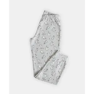 Girls' long-sleeve pyjamas Admas Bunnies On The Moon image-2