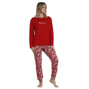 Pyjama d'hiver manches longues femme Admas Garden Romantic
