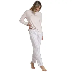 Pijama de manga longa senhora Admas Classic Live image-1