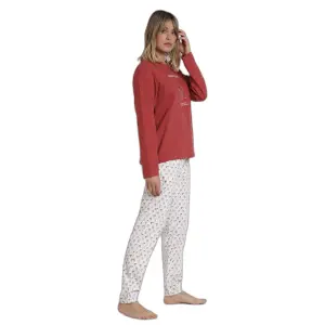 Damen Langarm-Pyjama Admas Garden Essence Of Life image-1