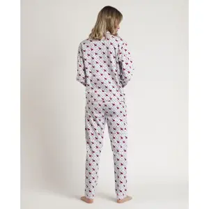 Pijama abierto de manga larga mujer Admas Lou Lou Cold image-2