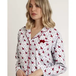 Pijama abierto de manga larga mujer Admas Lou Lou Cold image-3