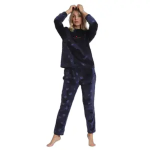 Piżama damska z długim rękawem Admas Corel You Are So Loved