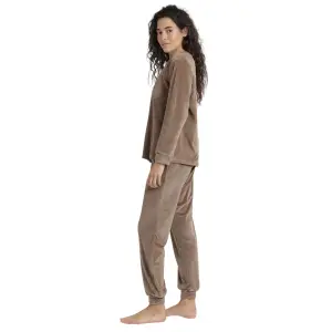 Pyjama rayé manches longues femme Admas Classic Relax Home image-1