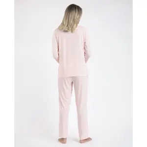 Pijama de manga longa senhora Admas Classic Soft Sleep image-2