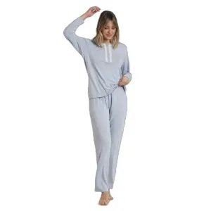 Women's long-sleeve pyjama Admas Classic Soft Hearts image-0