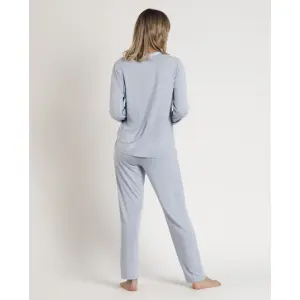 Women's long-sleeve pyjama Admas Classic Soft Hearts image-2