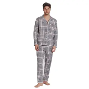 Open pyjama with long sleeves Admas Boston image-0