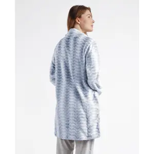 Warm long-sleeve robe for women Admas Classic Triangle image-3