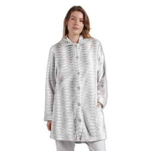 Warm long-sleeve robe for women Admas Classic Triangle image-1