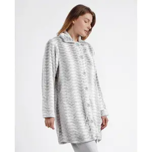 Warm long-sleeve robe for women Admas Classic Triangle image-2