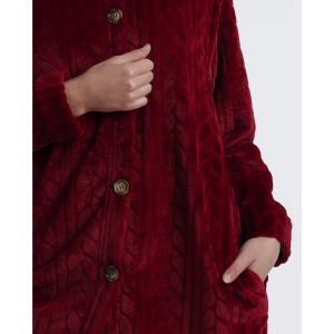 Warm long-sleeve robe for women Admas Garden Thank You image-3