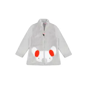 Warm long-sleeved dressing gown for girls Admas Morning Mouse