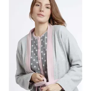 Peignoir manches longues femme Admas Classic Sleep All Day image-3