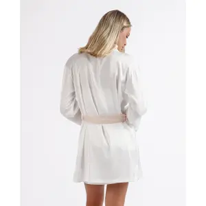 Long sleeve elegant collar robe for women Admas Classic image-2