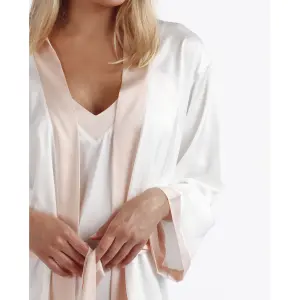 Long sleeve elegant collar robe for women Admas Classic image-3