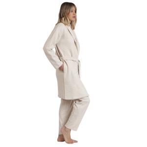 Batín de manga larga para mujer Admas Classic Organic Dots image-1