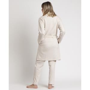 Batín de manga larga para mujer Admas Classic Organic Dots image-2