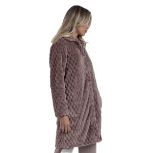 Warm long-sleeve robe for women Admas Classic Soft Sleep image-1