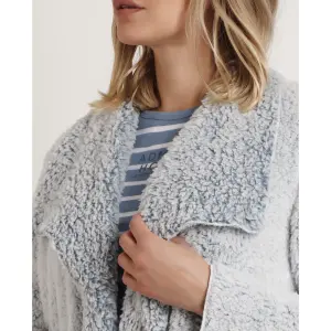 Warm long-sleeve robe for women Admas Fluida image-3