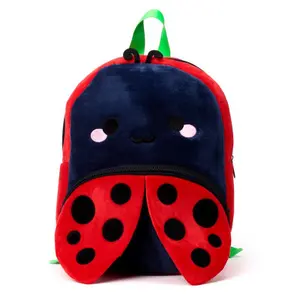 Tilly the ladybug plush backpack for kids Adoramals Adorabugs image-0