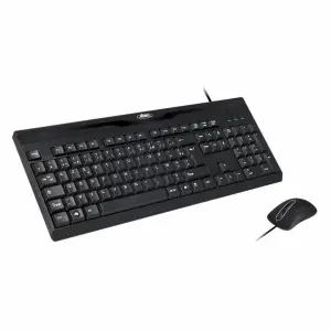 Clavier AZERTY et souris optique Advance Advance Started Wired image-1