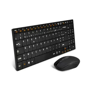 Pack 2 en 1 clavier et souris Advance Wireless Combo Extra Plat