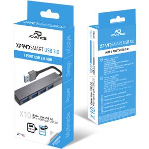 Hub USB 3.0 - 4 ports Advance Xpand Smart image-2