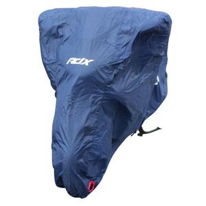 Polyester rain cover for motorcycles - buckle closure - anti-theft eyelets ADX 203x89x119 cm image-1