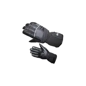 Winter motorcycle gloves (polyester with pvc + softshell polyester + leather + hipora + thinsulate) ADX Freeway image-0