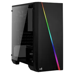 Boîtier PC mini RGB sans alimentation Aerocool Cylon - mT/Ss Alim/MATX image-1