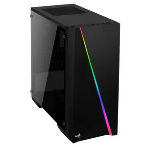 Boîtier PC mini RGB sans alimentation Aerocool Cylon - mT/Ss Alim/MATX image-2