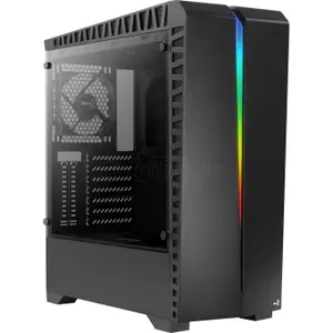 atx medium tower pc case with glass panel Aerocool Scar RGB