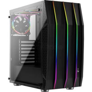 Boîtier PC Moyen Tour ATX avec panneau vitré Aerocool Klaw RGB