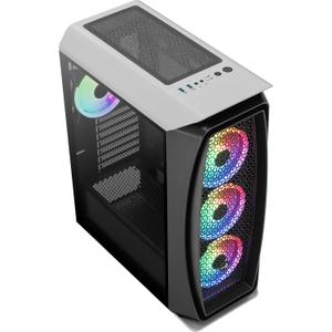 Boîtier PC Moyen Tour ATX avec panneau vitré Aerocool Aero One Duo RGB