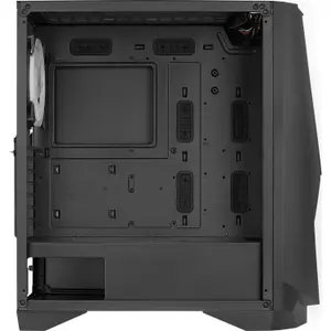 e-atx mid-tower PC case with glass panel Aerocool Visor RGB image-3